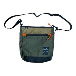 LL Bean X FlowFold Crossbody Tote Bag Made In USA X Pac Zip Shoulder Strap